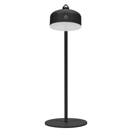 Osram - Lámpara de escritorio LED recargable y regulable 3 en 1 DECOR HELPER LED/1,8W/5V negra