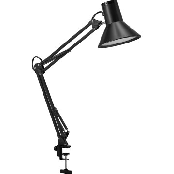 Osram - Lámpara de escritorio LED regulable con pinza OFFICE LINE LED/9W/230V 3000K negra