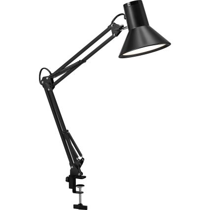 Osram - Lámpara de escritorio LED regulable con pinza OFFICE LINE LED/9W/230V 3000K negra