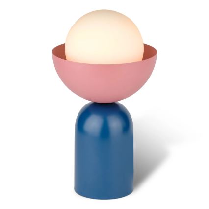 Osram - Lámpara de mesa DECOR BOWL 1xE14/25W/230V azul/rosa