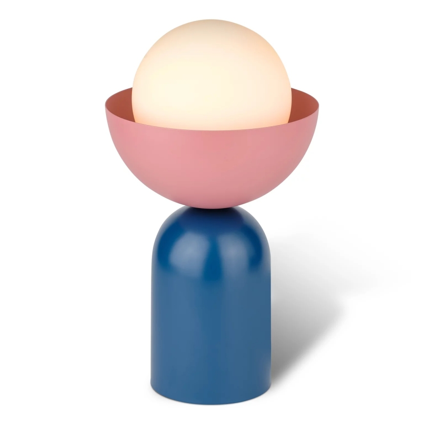 Osram - Lámpara de mesa DECOR BOWL 1xE14/25W/230V azul/rosa