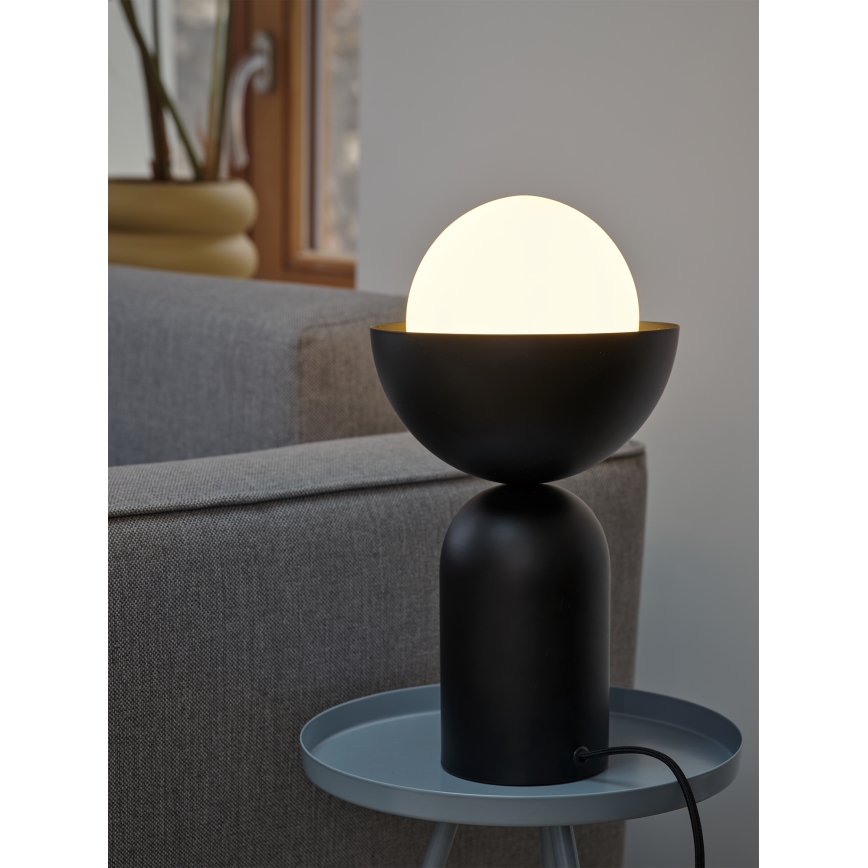 Osram - Lámpara de mesa DECOR BOWL 1xE14/25W/230V negra