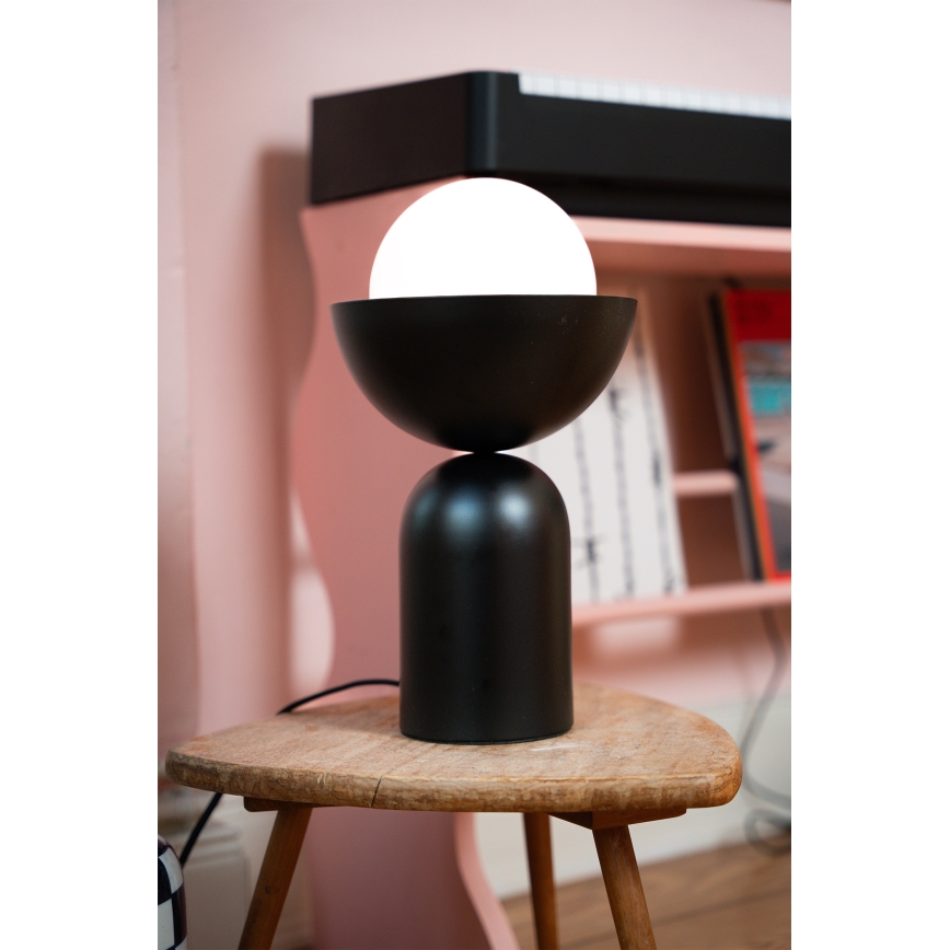 Osram - Lámpara de mesa DECOR BOWL 1xE14/25W/230V negra