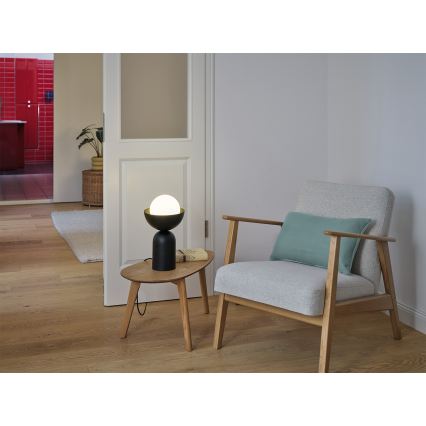 Osram - Lámpara de mesa DECOR BOWL 1xE14/25W/230V negra