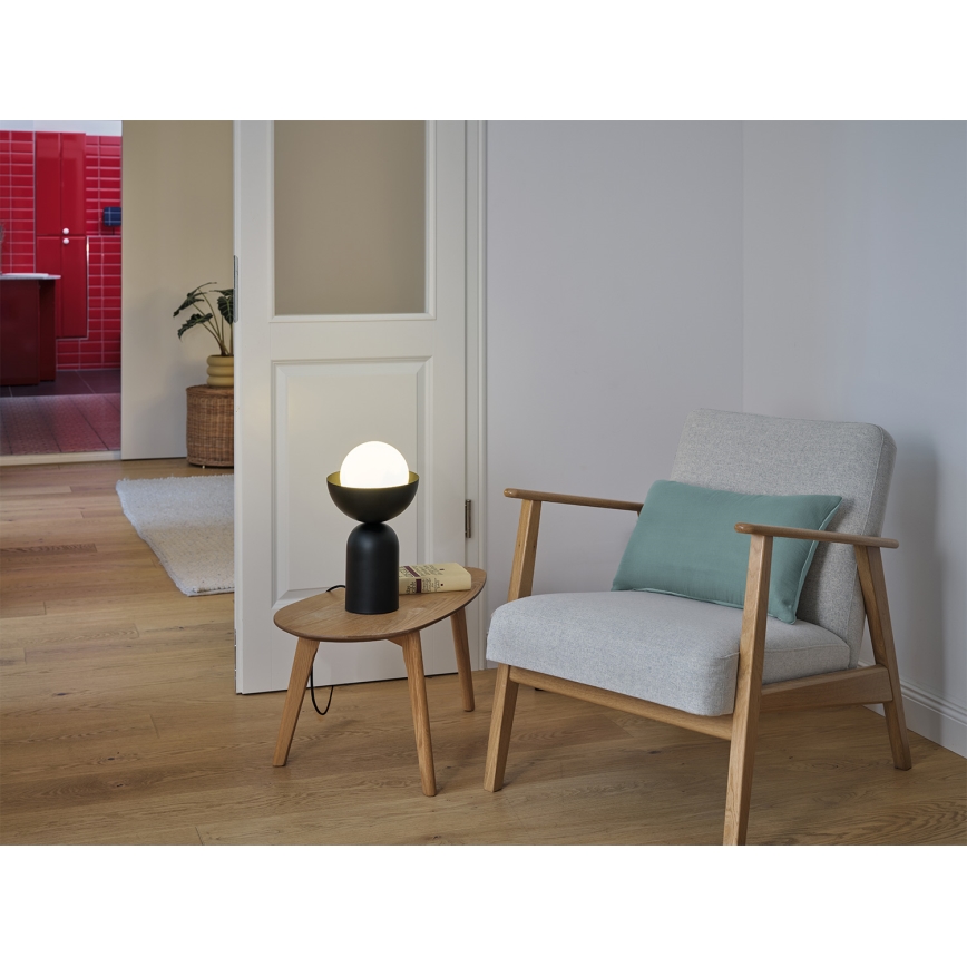 Osram - Lámpara de mesa DECOR BOWL 1xE14/25W/230V negra