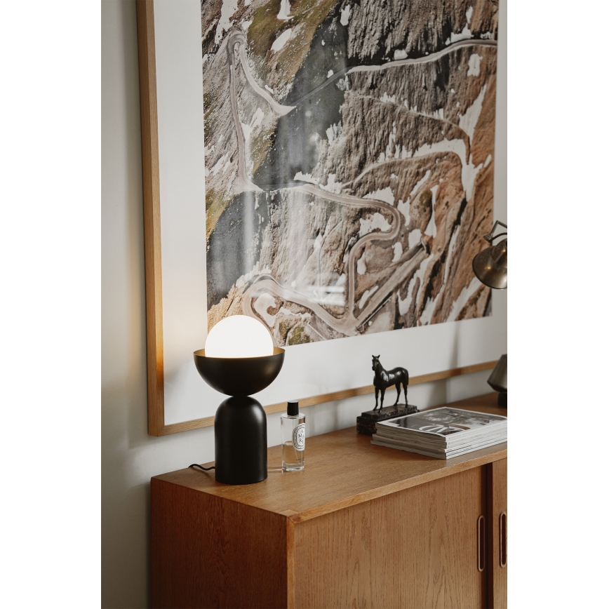 Osram - Lámpara de mesa DECOR BOWL 1xE14/25W/230V negra