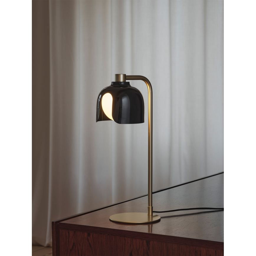 Osram - Lámpara de mesa DECOR COROLLE 1xG9/20W/230V negra/dorada