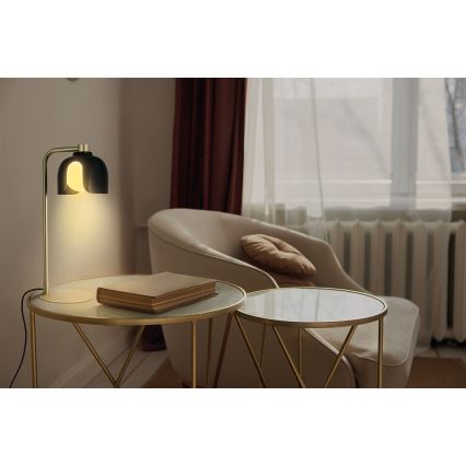 Osram - Lámpara de mesa DECOR COROLLE 1xG9/20W/230V negra/dorada