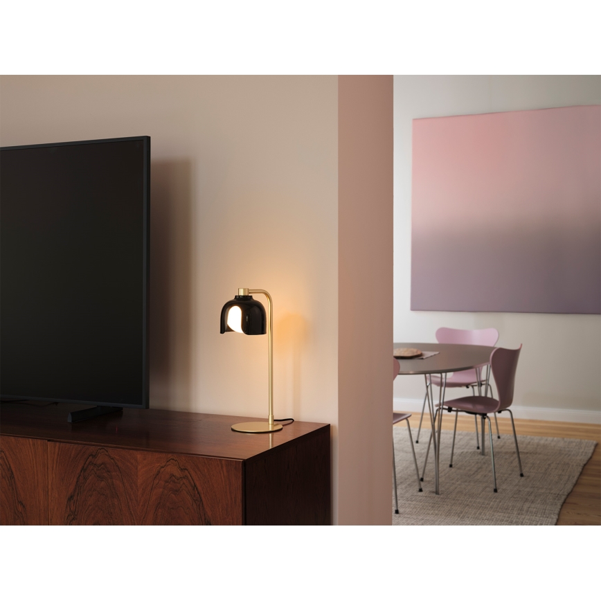 Osram - Lámpara de mesa DECOR COROLLE 1xG9/20W/230V negra/dorada