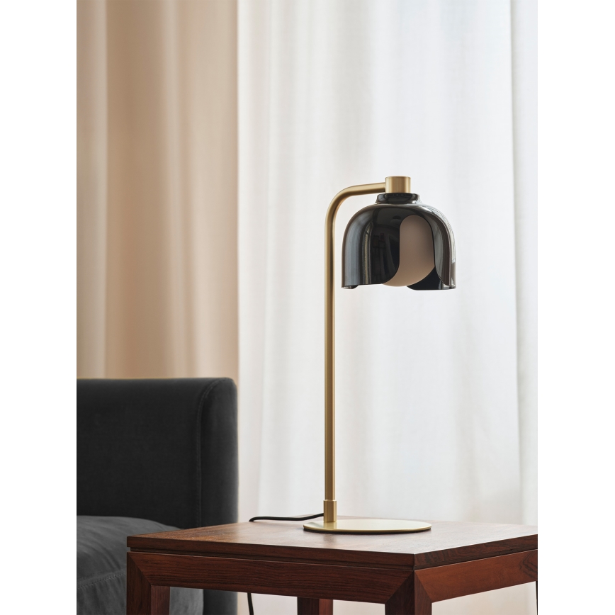 Osram - Lámpara de mesa DECOR COROLLE 1xG9/20W/230V negra/dorada