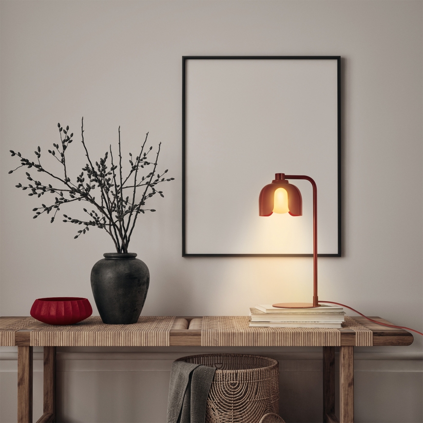 Osram - Lámpara de mesa DECOR COROLLE 1xG9/20W/230V roja