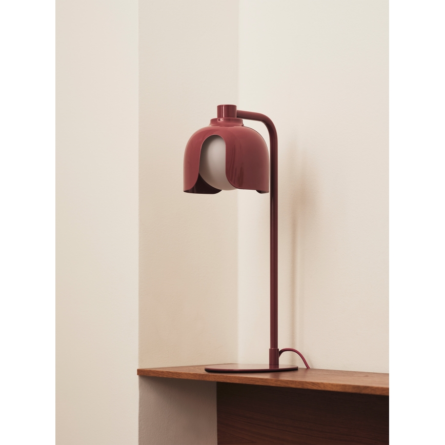 Osram - Lámpara de mesa DECOR COROLLE 1xG9/20W/230V roja