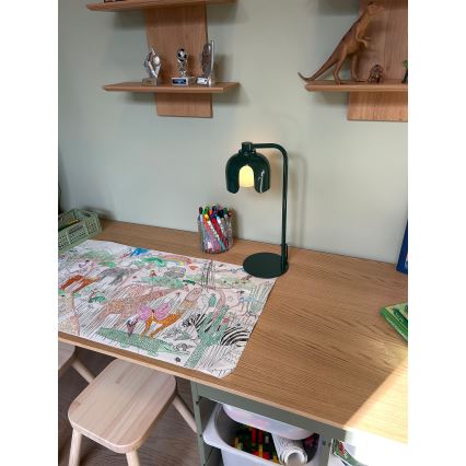 Osram - Lámpara de mesa DECOR COROLLE 1xG9/20W/230V verde