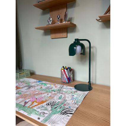 Osram - Lámpara de mesa DECOR COROLLE 1xG9/20W/230V verde