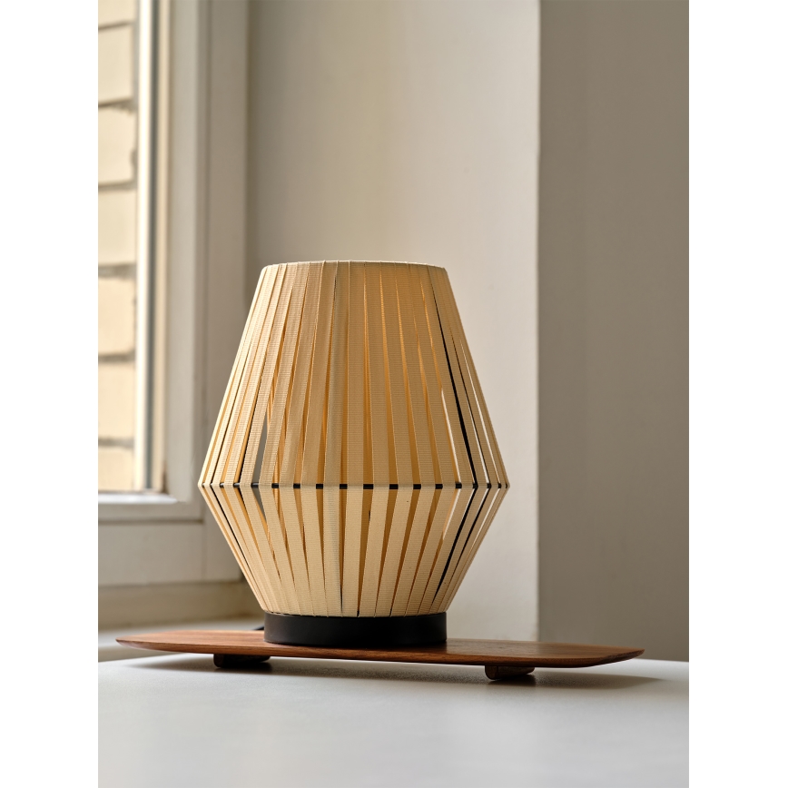 Osram - Lámpara de mesa DECOR STRIPES 1xE14/5W/230V beige