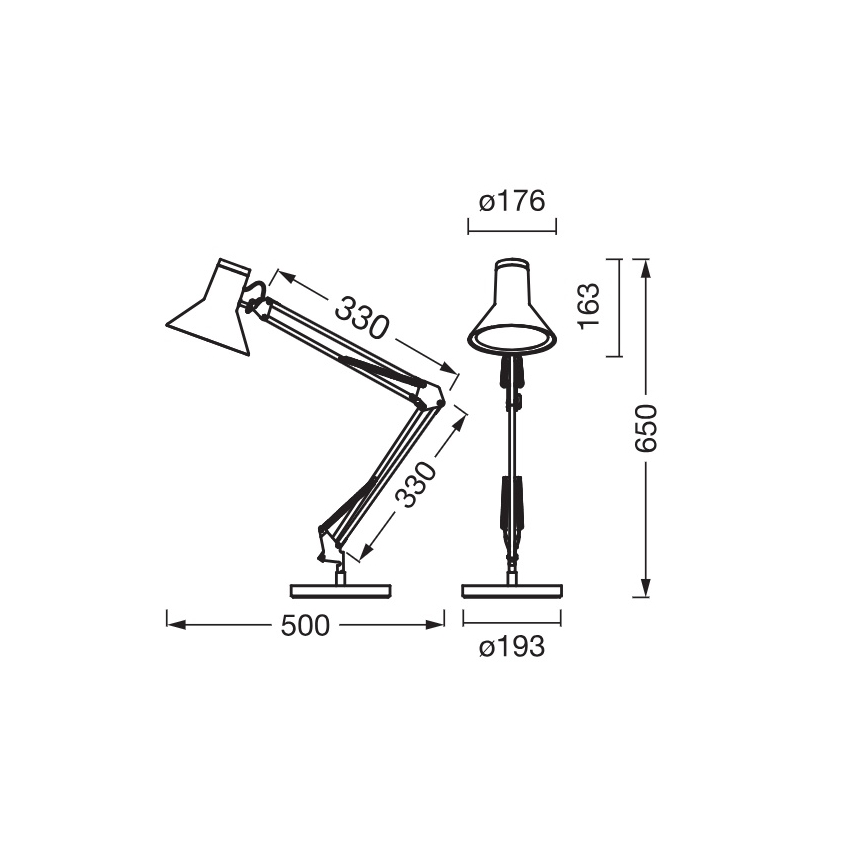 Osram - Lámpara de mesa LED regulable OFFICE LINE LED/9W/230V 3000K blanca
