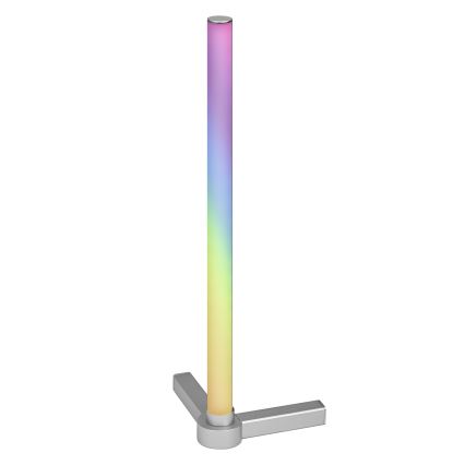 Osram - Lámpara de mesa LED RGBW regulable SMART+ MAGIC LED/7,5W/230V 2700-6500K plateada Wi-Fi + mando a distancia