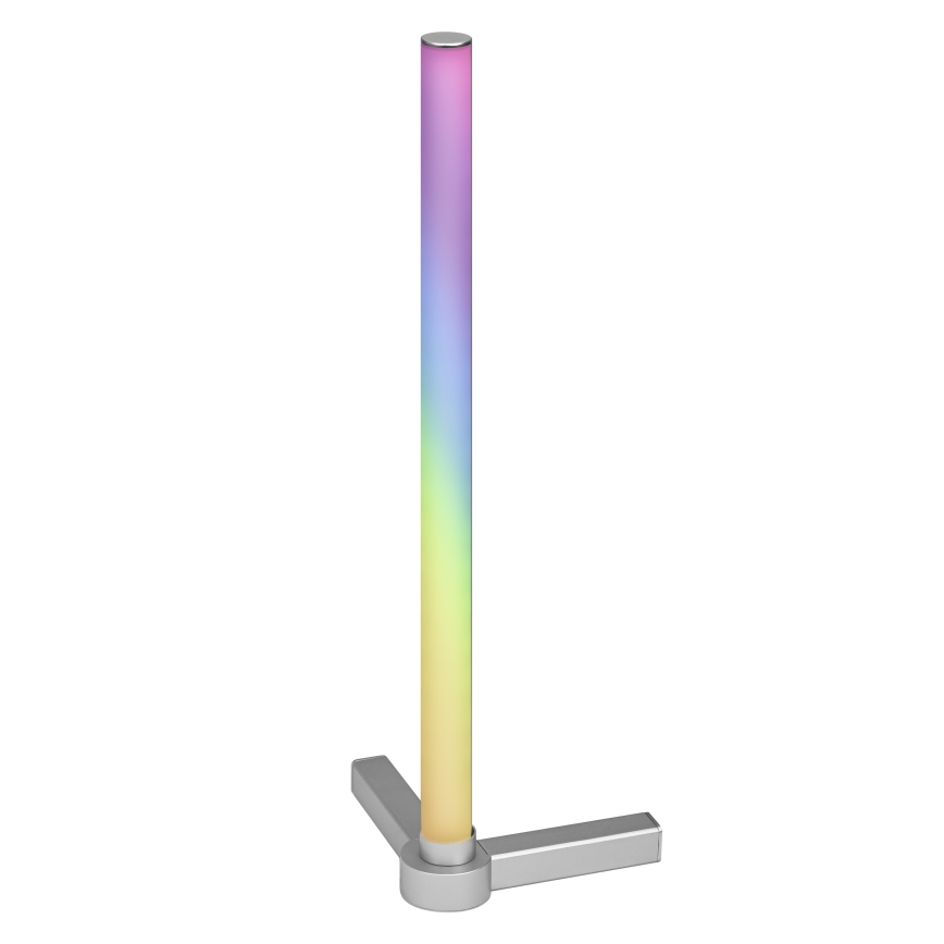 Osram - Lámpara de mesa LED RGBW regulable SMART+ MAGIC LED/7,5W/230V 2700-6500K plateada Wi-Fi + mando a distancia