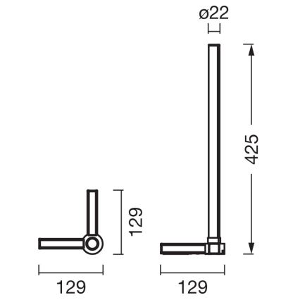Osram - Lámpara de mesa LED RGBW regulable SMART+ MAGIC LED/7,5W/230V 2700-6500K plateada Wi-Fi + mando a distancia