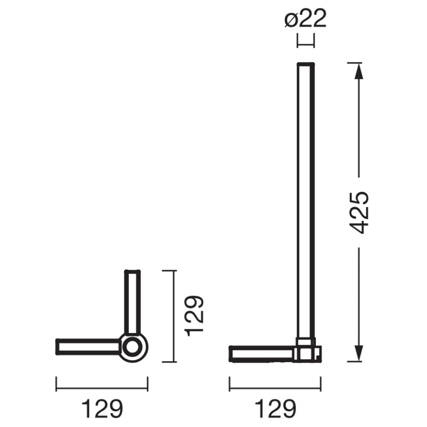 Osram - Lámpara de mesa regulable LED RGBW SMART+ MAGIC LED/7,5W/230V 2700-6500K negra Wi-Fi + mando a distancia
