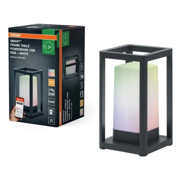 Osram - Lámpara de mesa regulable SMART+ LED RGBW 5W/5V 3000K IP44 Wi-Fi