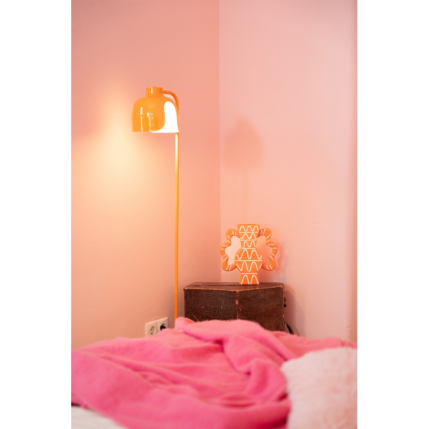 Osram - Lámpara de pie DECOR COROLLE 1xE27/15W/230V naranja