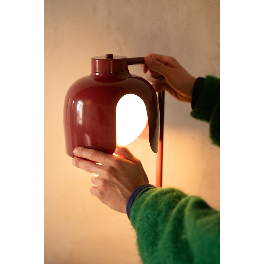 Osram - Lámpara de pie DECOR COROLLE 1xE27/15W/230V roja