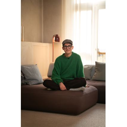 Osram - Lámpara de pie DECOR COROLLE 1xE27/15W/230V roja