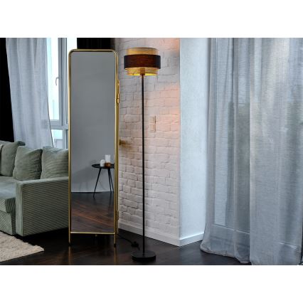 Osram - Lámpara de pie DECOR HORNET 1xE27/10W/230V negra/dorada