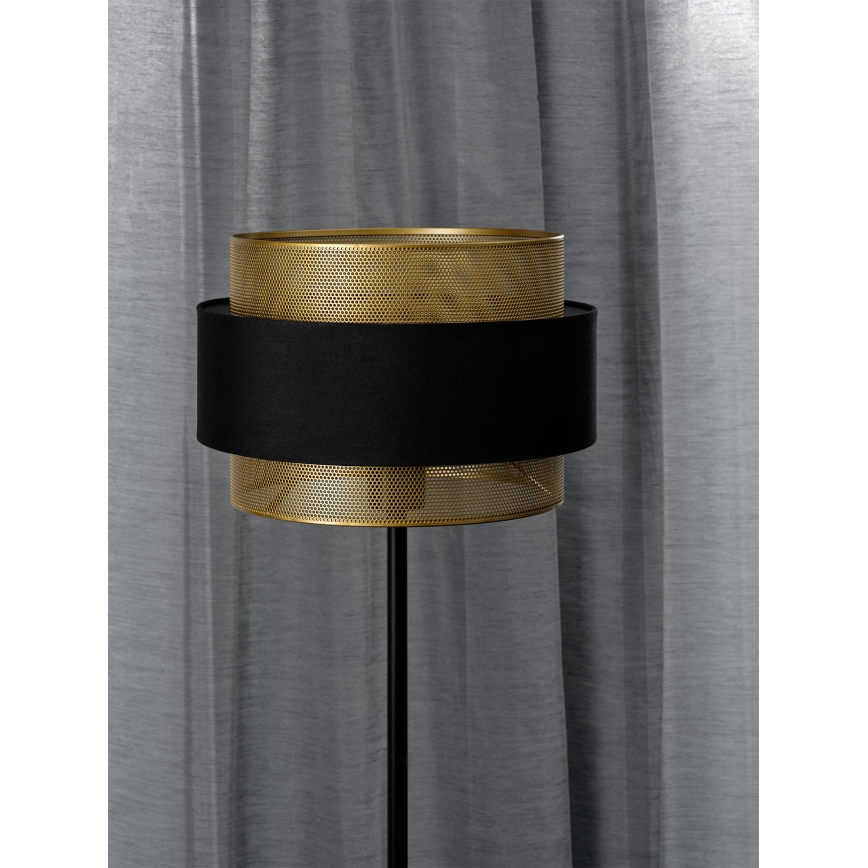 Osram - Lámpara de pie DECOR HORNET 1xE27/10W/230V negra/dorada