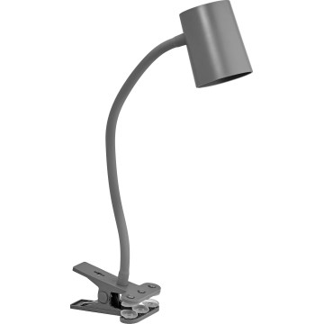 Osram - Lámpara de sobremesa con pinza DESK LINE 1xGU10/9W/230V gris