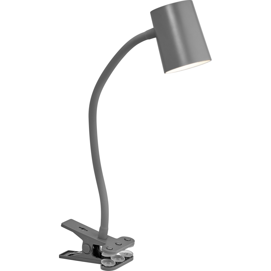 Osram - Lámpara de sobremesa con pinza DESK LINE 1xGU10/9W/230V gris