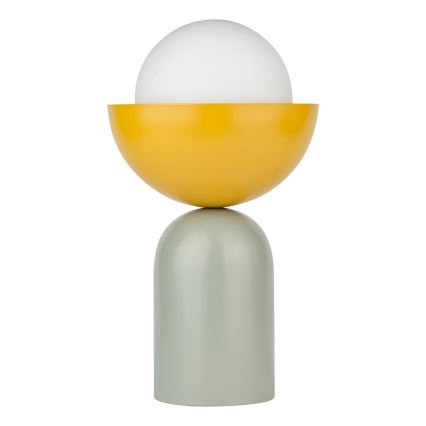 Osram - Lámpara de sobremesa DECOR BOWL 1xE14/25W/230V verde/amarilla