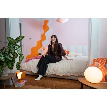 Osram - Lámpara de sobremesa DECOR COROLLE 1xG9/20W/230V naranja