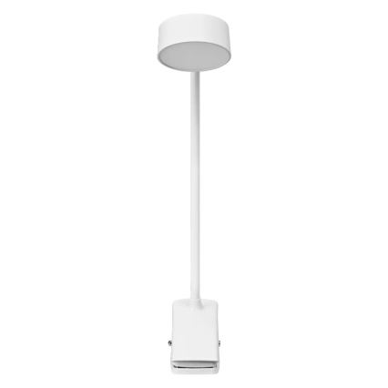 Osram - Lámpara de mesa LED regulable con pinza OFFICE LINE LED/4,8W/230V 3000/4000/6500K blanca