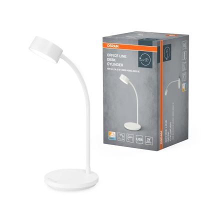 Osram - Lámpara de escritorio LED regulable OFFICE LINE LED/4,8W/230V 3000/4000/6500K blanca