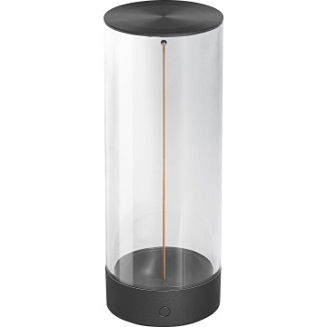 Osram - Lámpara de sobremesa para exterior LED táctil regulable ENDURA STYLE LED/1,5W/5V 2500 mAh USB IP54 antracita