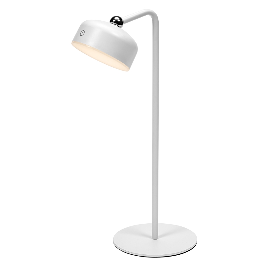 Osram - Lámpara de sobremesa recargable LED regulable 3 en 1 DECOR HELPER LED/1,8W/5V blanca