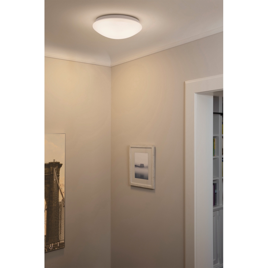 Osram - Lámpara de techo CEILING ESSENTIAL 1xE27/25W/230V Ø 25 cm blanca