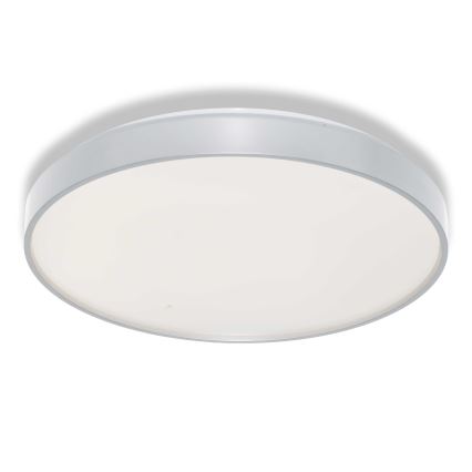 Osram - Plafón LED de techo CEILING LUXO con sensor crepuscular LED/24W/230V Ø 38 cm plateado