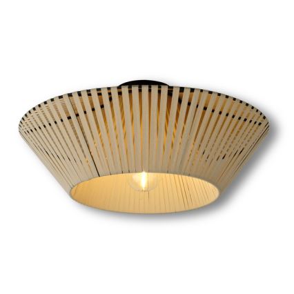 Osram - Lámpara de techo DECOR STRIPES 1xE27/10W/230V Ø 40,5 cm beige