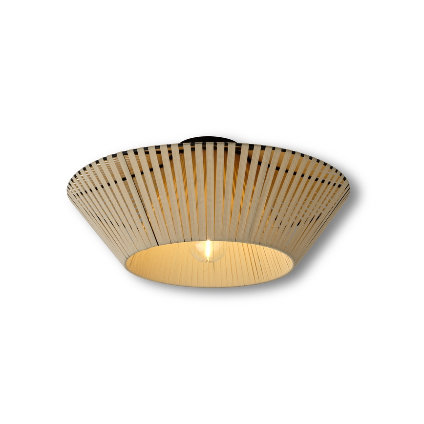 Osram - Lámpara de techo DECOR STRIPES 1xE27/10W/230V Ø 40,5 cm beige