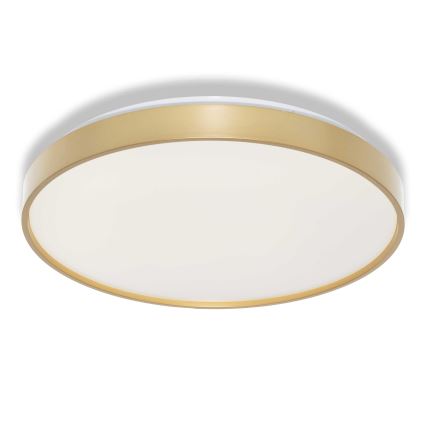 Osram - Luminaria de techo LED con sensor de crepúsculo CEILING LUXO LED/24W/230V Ø 38 cm dorada