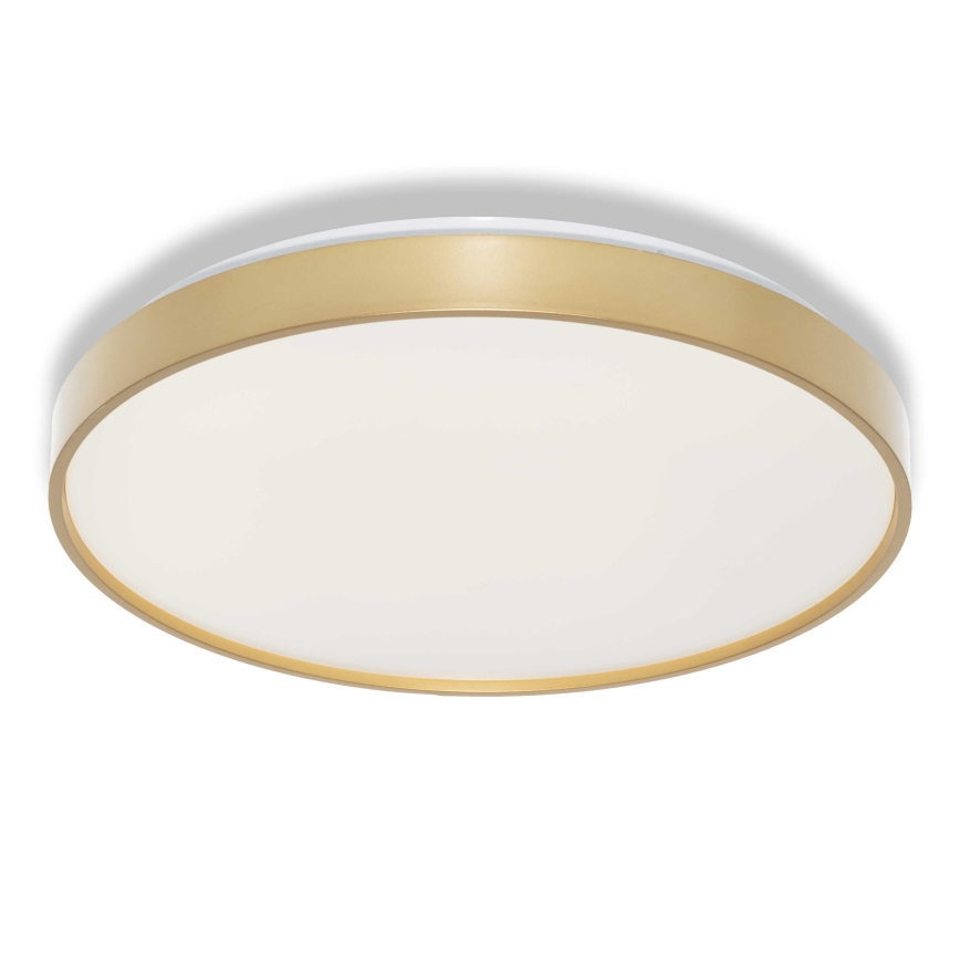 Osram - Luminaria de techo LED con sensor de crepúsculo CEILING LUXO LED/24W/230V Ø 38 cm dorada