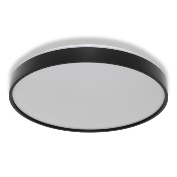 Osram - Lámpara de techo LED con sensor de crepúsculo CEILING LUXO LED/24W/230V Ø 38 cm, negro