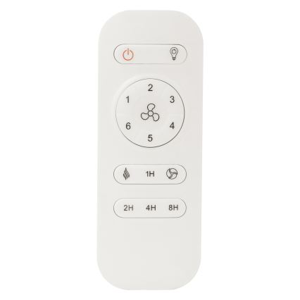 Osram - Lámpara de techo LED con ventilador CEILING FAN LED/66W/230V 3000/4000/6500K blanco + mando a distancia