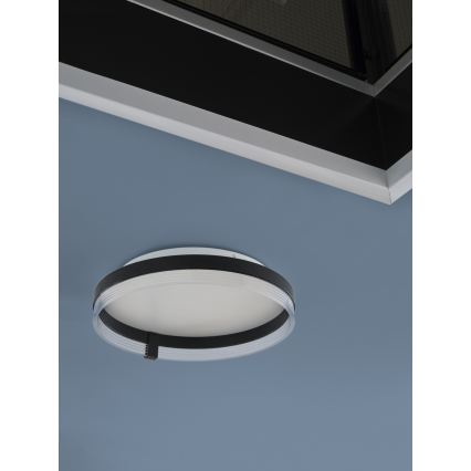 Osram - Plafón LED DECOR CIRCLE LED/25W/230V 3000/4000/6500K diámetro 40 cm negro/blanco