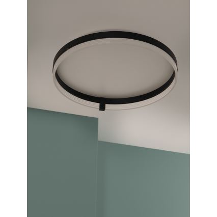Osram - Luminaria de techo LED DECOR CIRCLE, LED/32W/230V, 3000/4000/6500K, Ø 50 cm, negro/blanco