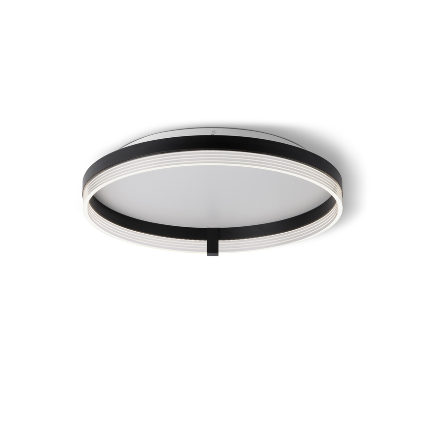 Osram - Luminaria de techo LED DECOR CIRCLE, LED/32W/230V, 3000/4000/6500K, Ø 50 cm, negro/blanco