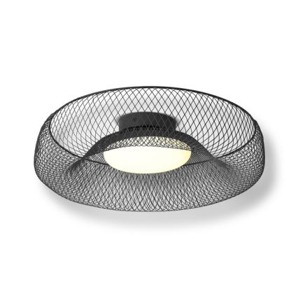Osram - Lámpara de techo LED DECOR MESH LED/18,5W/230V Ø 30 cm negra